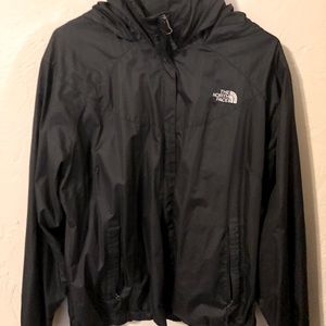 Selling a North Face lightweight Rain Jacket - Black - Womens XL